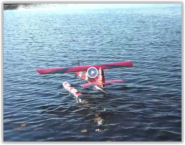 Radio Control Sig Kadet Sr. Float Plane